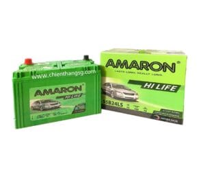 Ắc quy Amaron 55B24LS 12V 45AH Ắc quy Amaron 55B24LS 12V 45AH