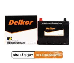 Ắc Quy DELKOR 55D23R (12V-60AH)