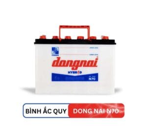 Ắc quy Đồng Nai N70 (12V- 70AH)