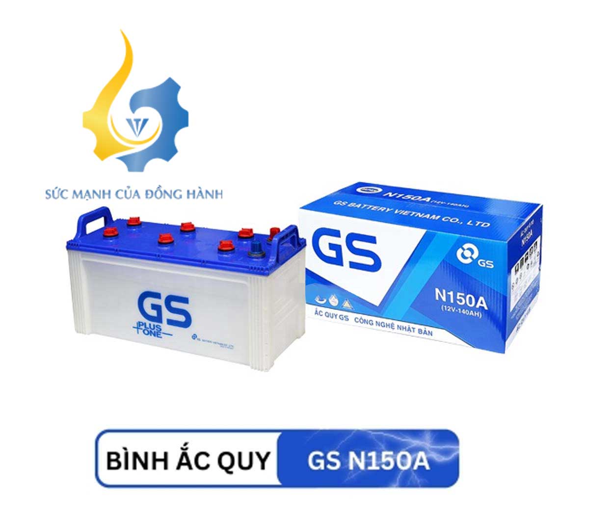 Ắc quy GS N150A (12V 140AH)