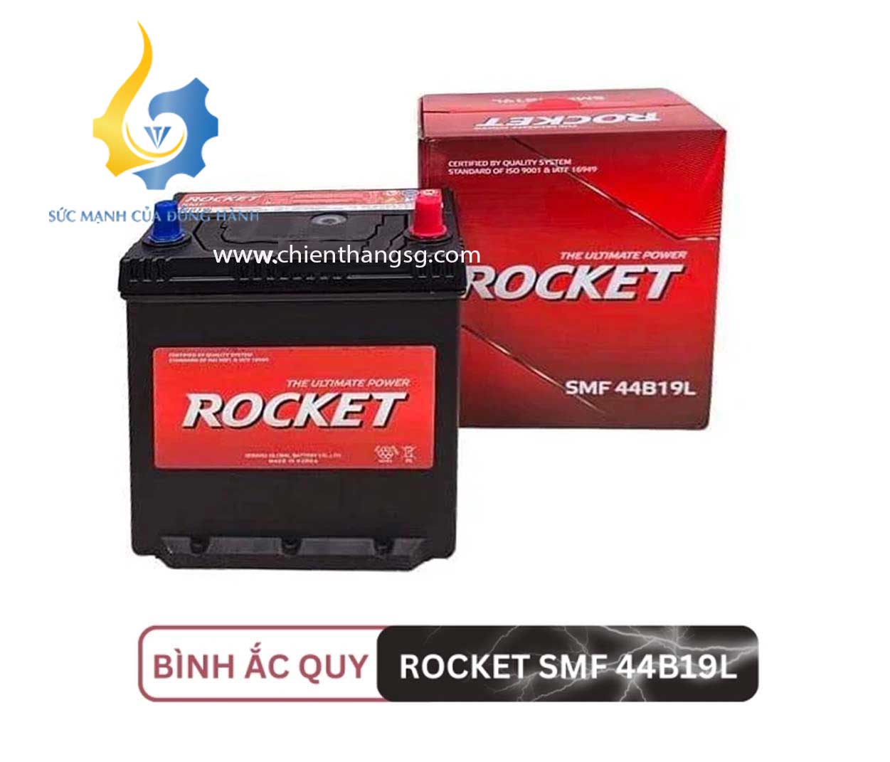 Ắc Quy Rocket SMF 44B19L (12V - 40AH)