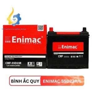 Ắc quy ENIMAC 55D23R/L (12V60AH)