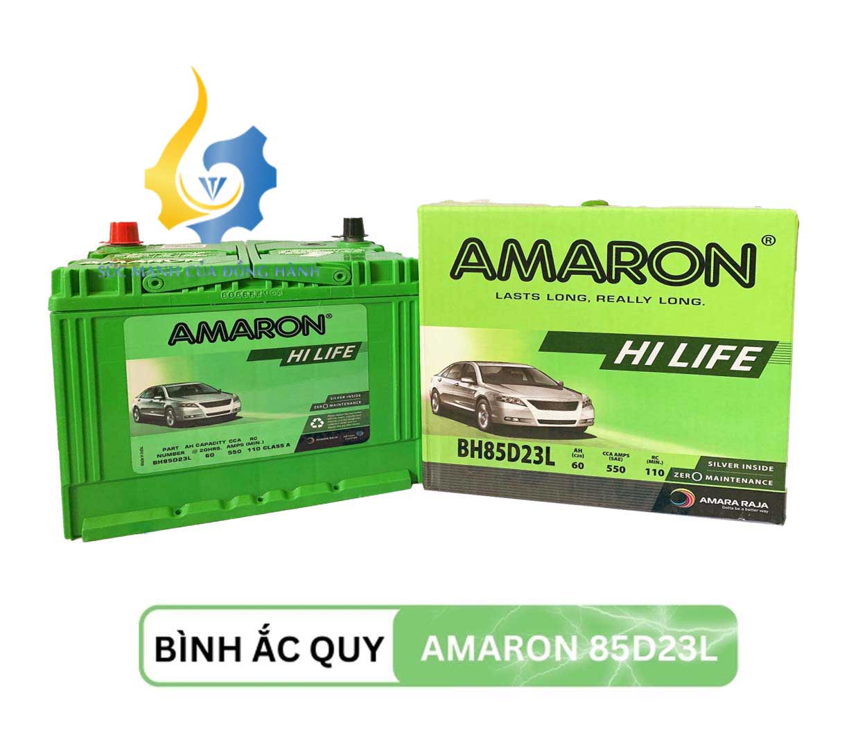 Ắc quy Amaron 85D23L 12V 60AH