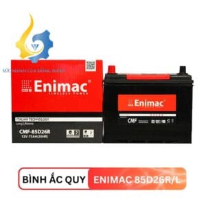 Ắc quy ENIMAC 85D26R/L (12V75AH)