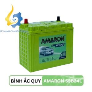 Ắc quy Amaron 55B24L 12V 45AH CCA 380A