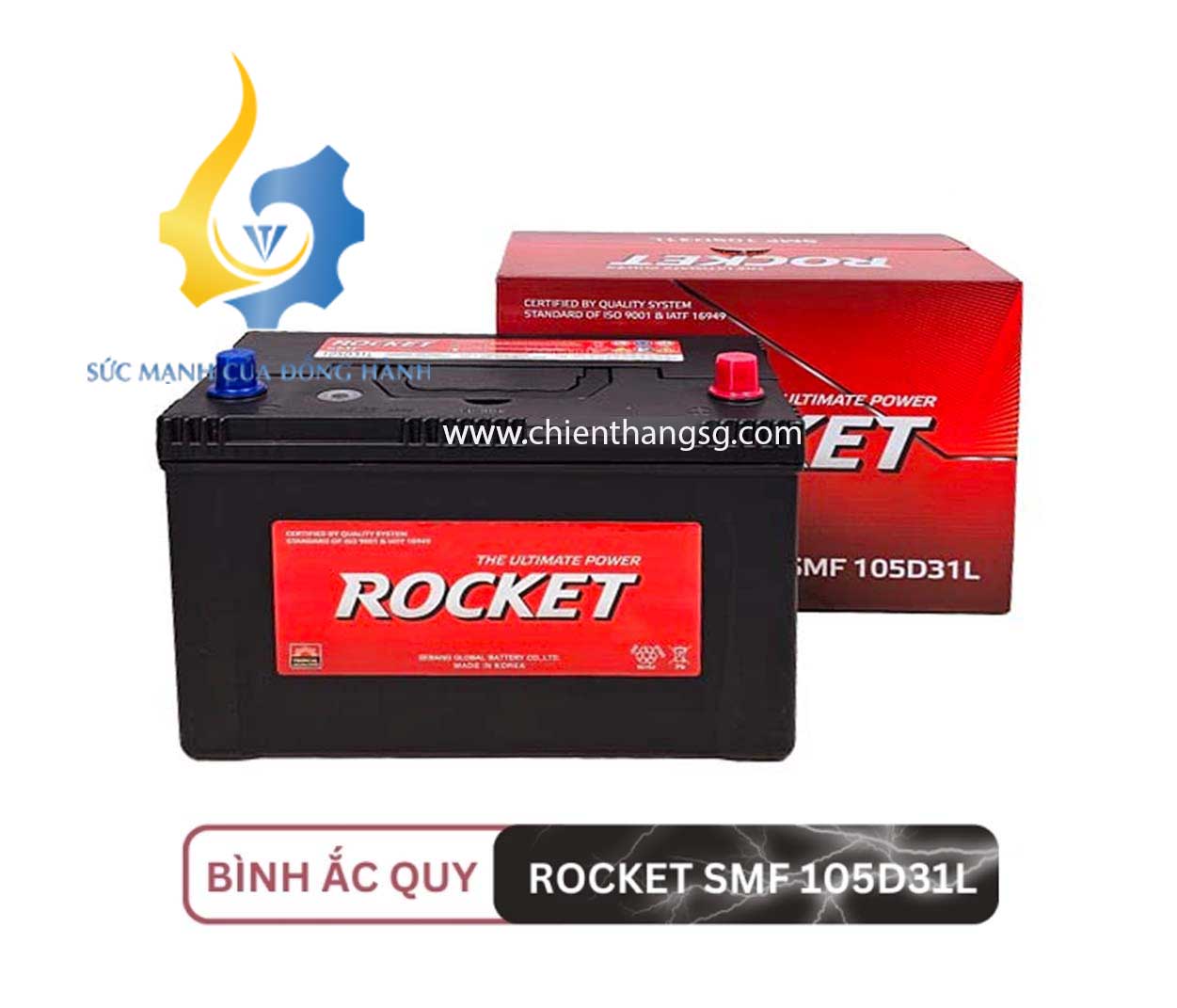 Ắc Quy Rocket ROCKET 105D31L/R