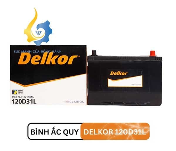 Ắc Quy DELKOR 120D31L (12V-90AH)
