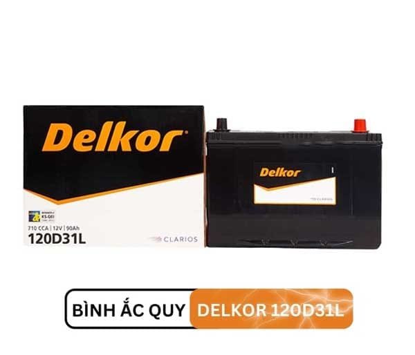 Ắc Quy DELKOR 120D31L (12V-90AH)