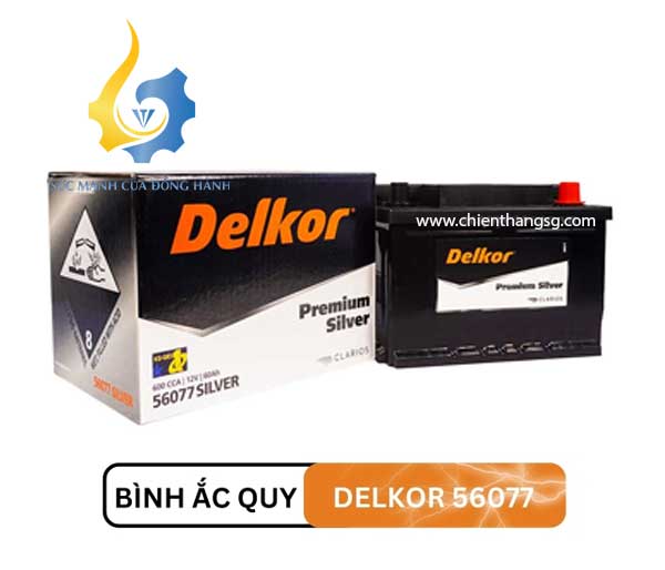 Ắc Quy DELKOR 56077 (12V-60AH)