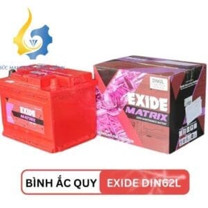 Ắc Quy EXIDE DIN62L 12V 62Ah 