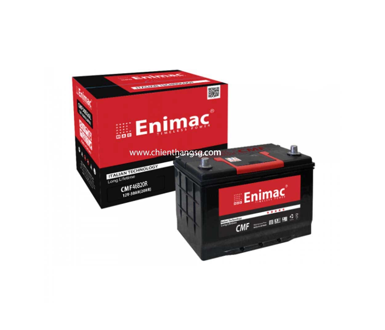 Ắc quy ENIMAC 46B20R/L (12V45AH)