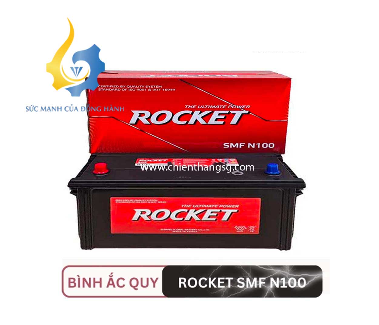 Ắc Quy Rocket SMF N100 (12V - 100AH)