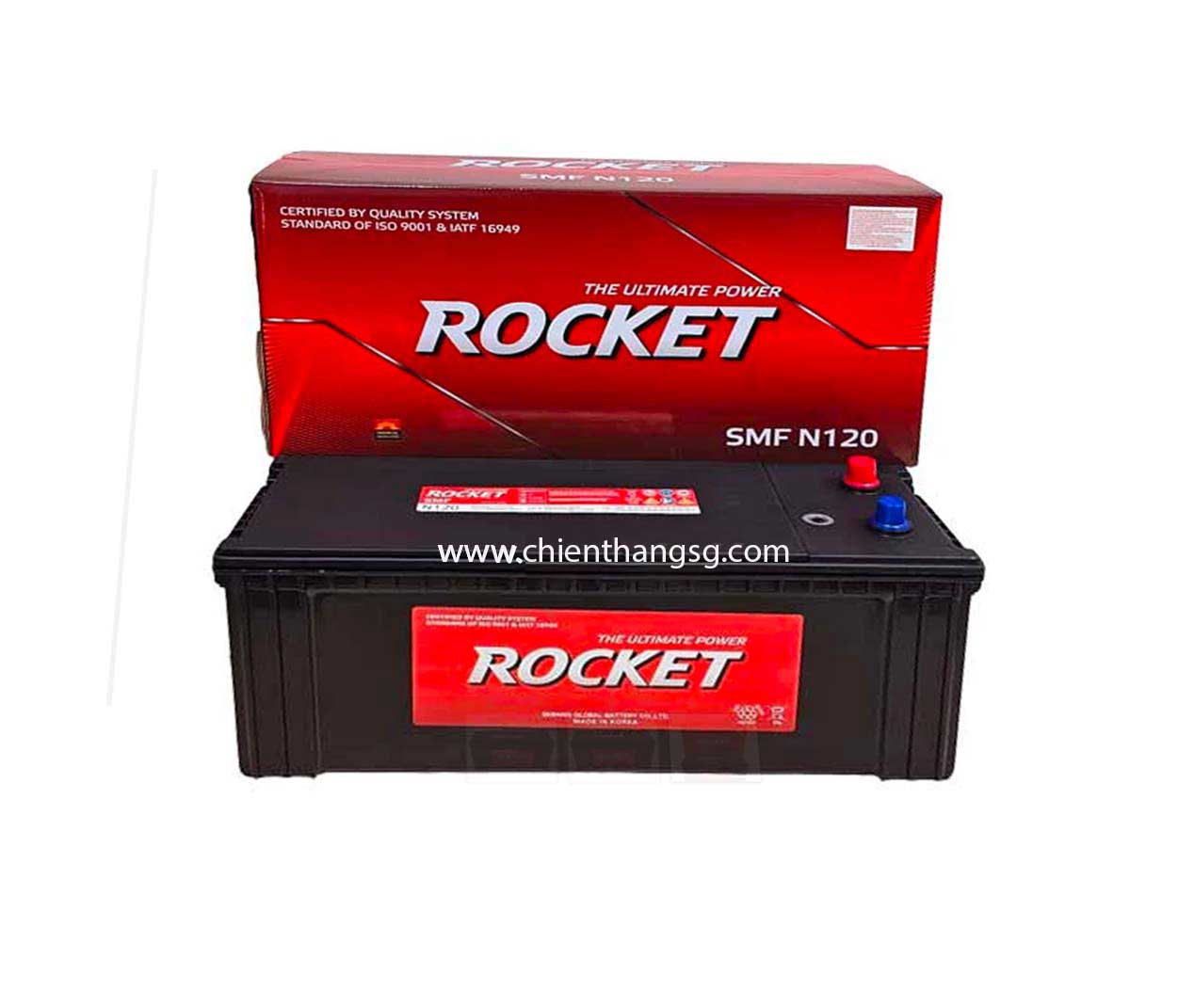 Ắc Quy Rocket SMF N120 (12V - 120AH)