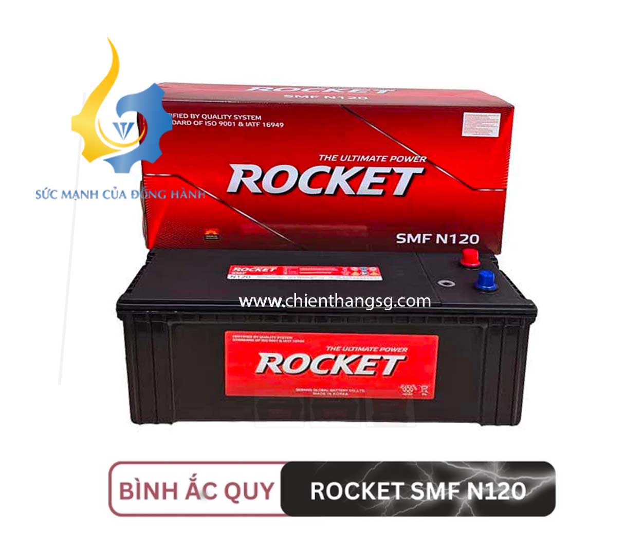 Ắc Quy Rocket SMF N120 (12V - 120AH)