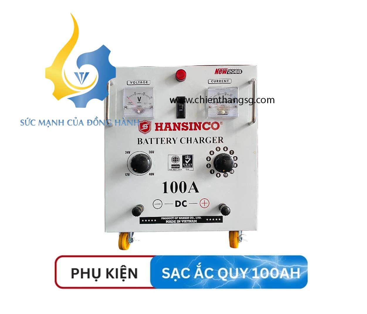 Sạc Ắc Quy 12V, 24V, 36V, 48V (100AH)