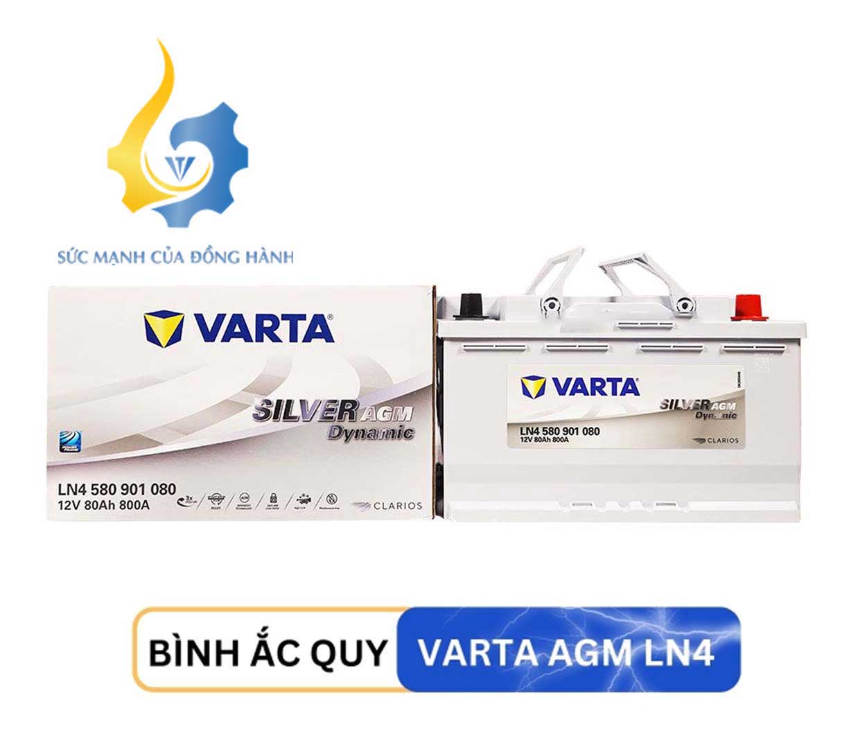 Ắc Quy VARTA AGM LN6 (12V-105AH)
