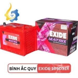 Ắc Quy EXIDE 105D31R 12V 90Ah