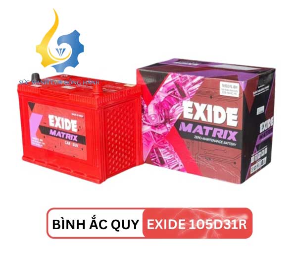 Ắc Quy EXIDE 105D31R 12V 90Ah