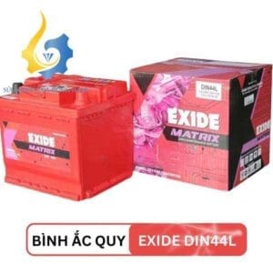 ắc quy EXIDE DIN44L 12V 44Ah
