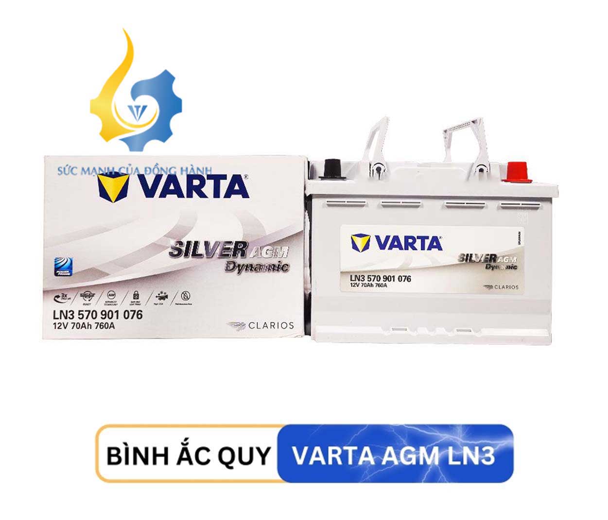 Ắc Quy VARTA AGM LN3 (12V-70AH)
