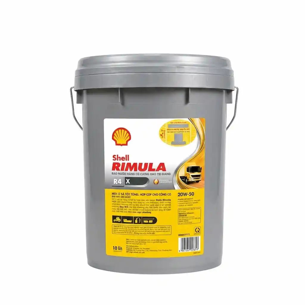Dầu Động Cơ Diesel Shell Rimula R4 X 20W-50 (18L)