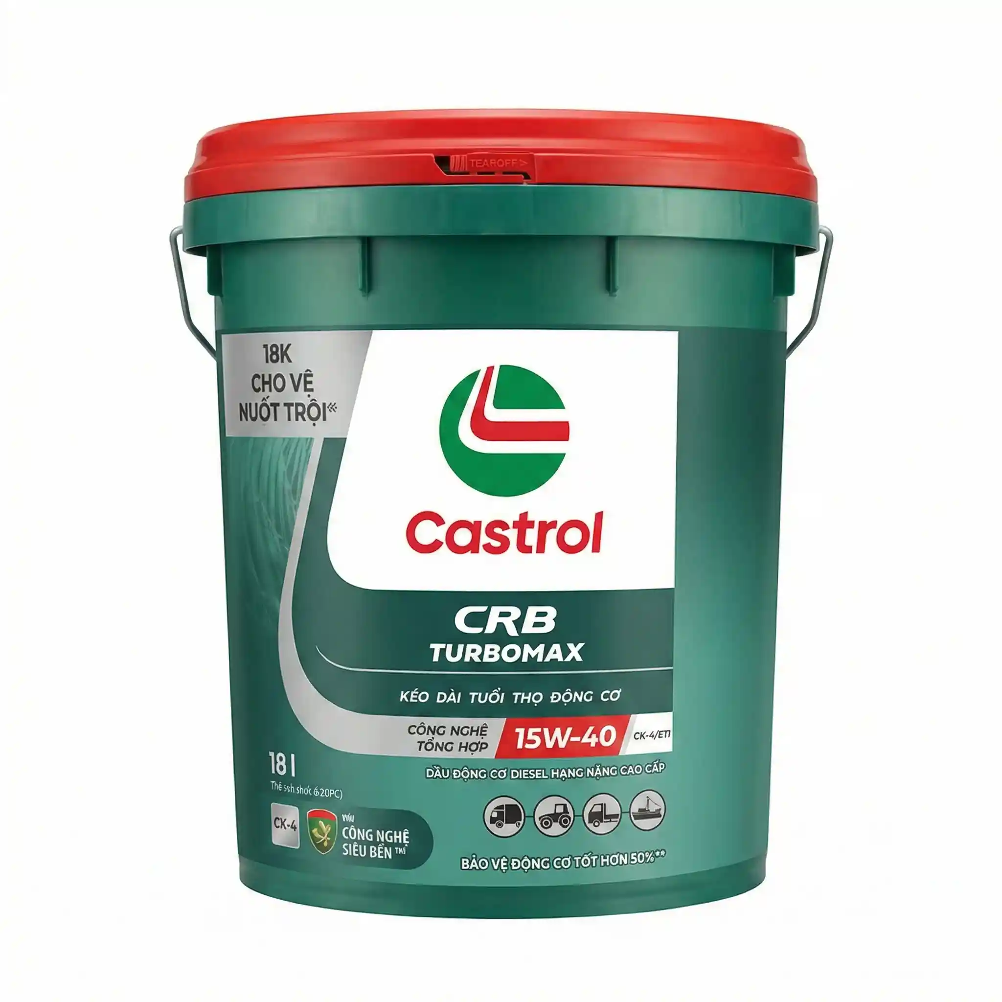 Castrol CRB Turbomax 15W-40 CK-4 (18L).