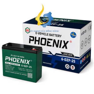 Ắc Quy PHOENIX 6-DZF-25 (12V-25Ah)