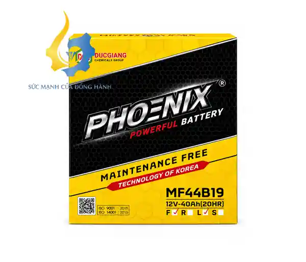 Ắc Quy PHOENIX MF44B19 (12V-40Ah)