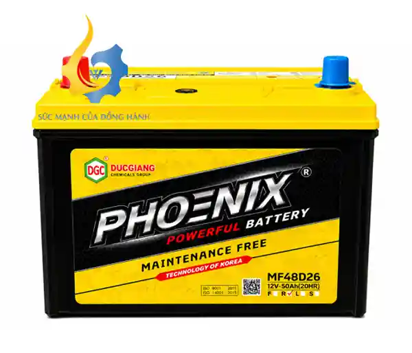 Ắc Quy PHOENIX MF48D26 (12V-50Ah)