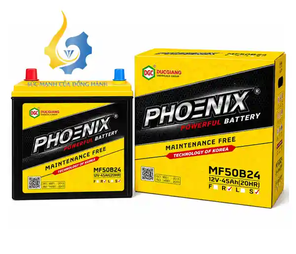 Ắc Quy PHOENIX MF50B24 (12V-45Ah)