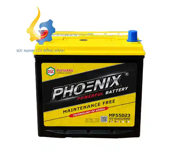 Ắc Quy PHOENIX MF55D23 (12V-60Ah)