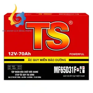 Ắc Quy TS MF65D31FR (12V-70Ah)