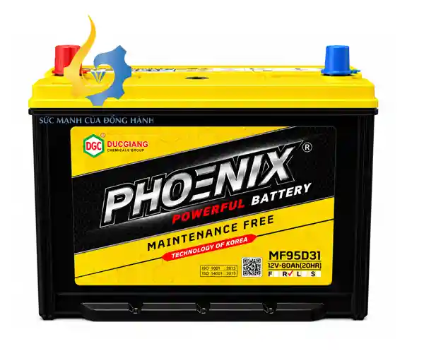 Ắc Quy PHOENIX MF95D31 (12V-80Ah)
