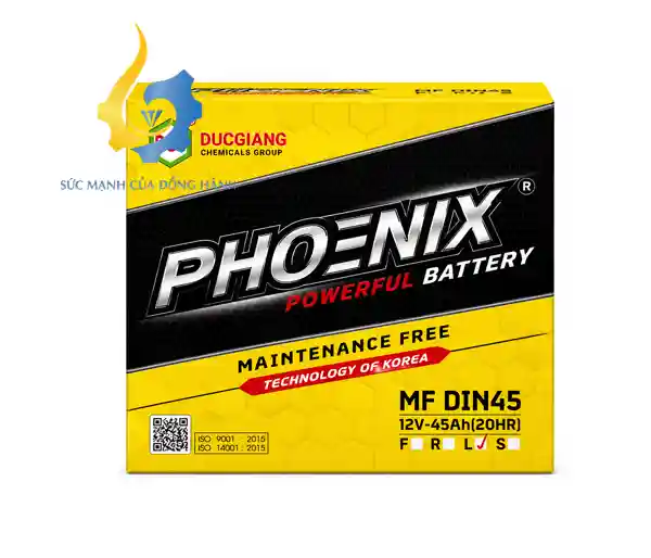 Ắc Quy PHOENIX MF DIN45 (12V-45Ah)