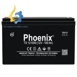 Ắc Quy PHOENIX TS121000 (12V-100Ah)