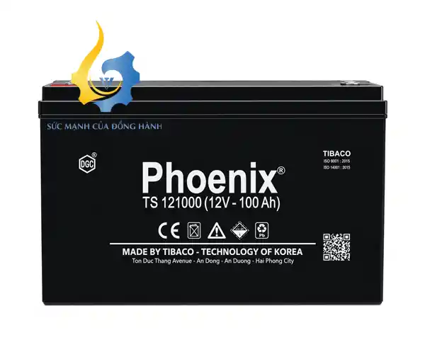 Ắc Quy PHOENIX TS121000 (12V-100Ah)