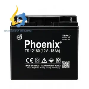 Ắc Quy PHOENIX TS12180 (12V-18Ah