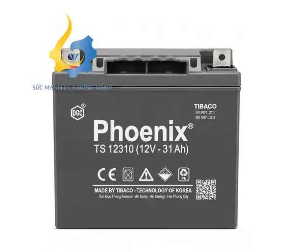 Ắc Quy PHOENIX TS12310 (12V-31Ah)