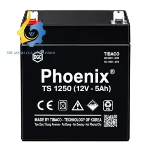 Ắc Quy PHOENIX TS1250 (12V-5Ah)
