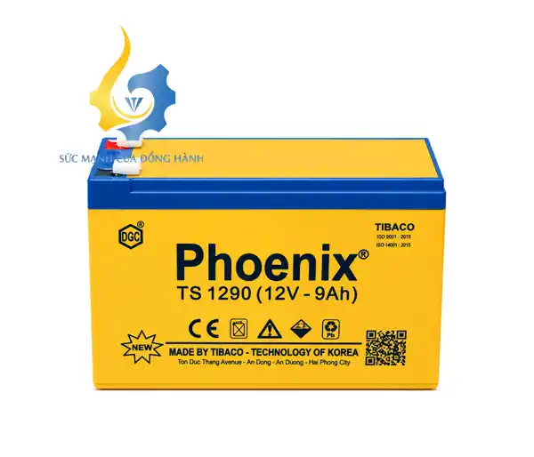 Ắc Quy PHOENIX TS1290 (12V-9Ah)