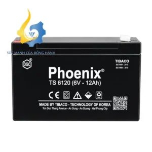 Ắc Quy PHOENIX TS6120 (6V-12Ah)