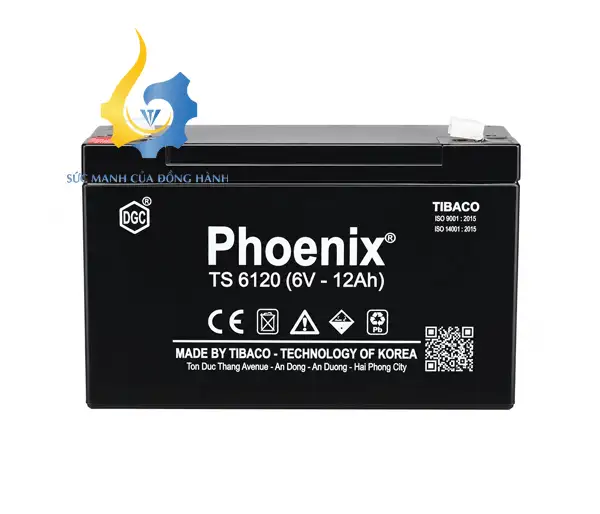 Ắc Quy PHOENIX TS6120 (6V-12Ah)