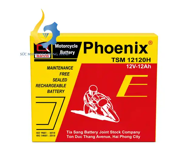 Ắc Quy PHOENIX TSM12120H (12V-12Ah)