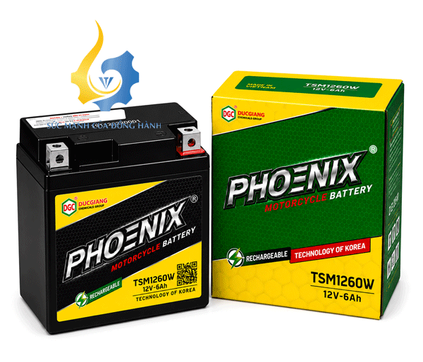 Ắc Quy PHOENIX TSM1260W (12V-6Ah)
