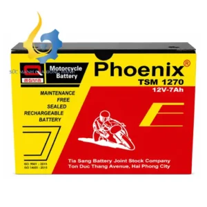 Ắc Quy PHOENIX TSM1270 (12V-7Ah)