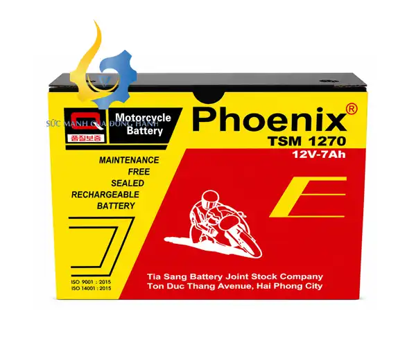 Ắc Quy PHOENIX TSM1270 (12V-7Ah)
